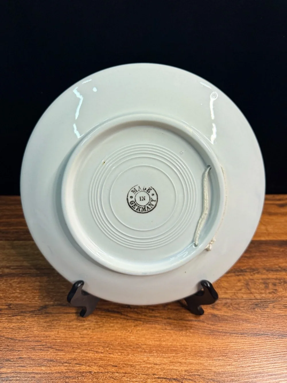 Decorative Wall Plate with Windmill